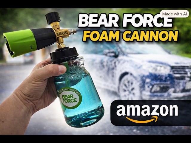 BearForce Foam Cannon Review - Innovative idea and is it worth the cost? Let's check it out!