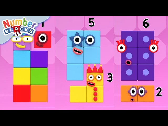 Number Codes and Patterns | Learn to Count for Kids | Number Cartoons | Numberblocks