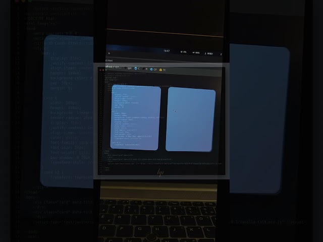 Sweet Div animation ✨ #developer #programming #html #javascript #design