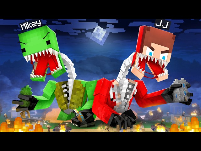 JJ and Mikey Become PARASITES - Maizen Minecraft Animation