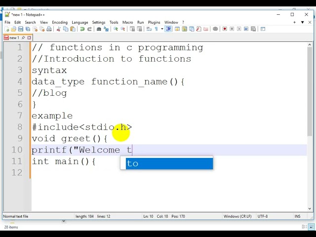 C Functions Explained for Beginners | Learn Functions in C Programming