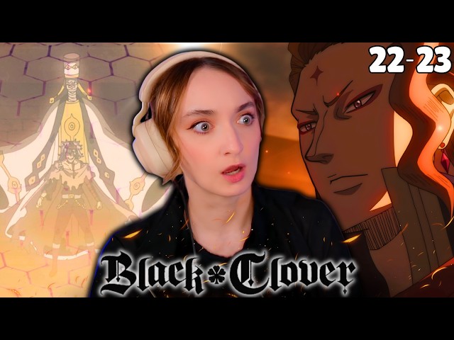 Chaos & The Crimson Lion!! 🔥| BLACK CLOVER | Episodes 22-23 | REACTION VIDEO