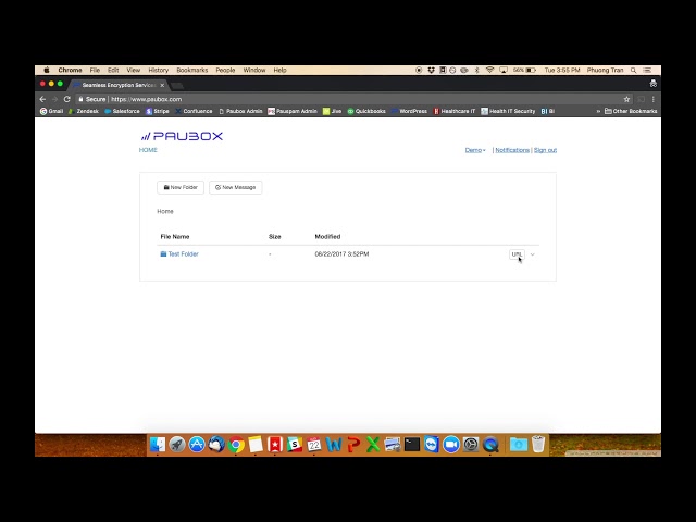 How to Share a Folder or File with the URL Secure Link [LEGACY BRANDED STORAGE]