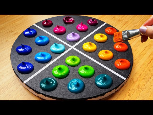 Super EASY Colorful Landscape Painting Tutorials 🌈🎨 