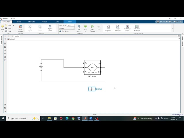 Simulate a DC Motor in MATLAB Simulink | Step-by-Step Beginner Tutorial