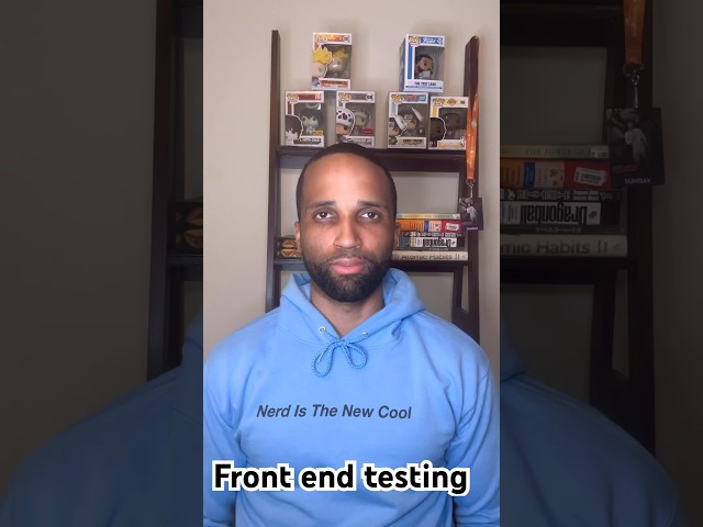 Front end software testing #softwaretestengineer #selenium #qa #automation tion