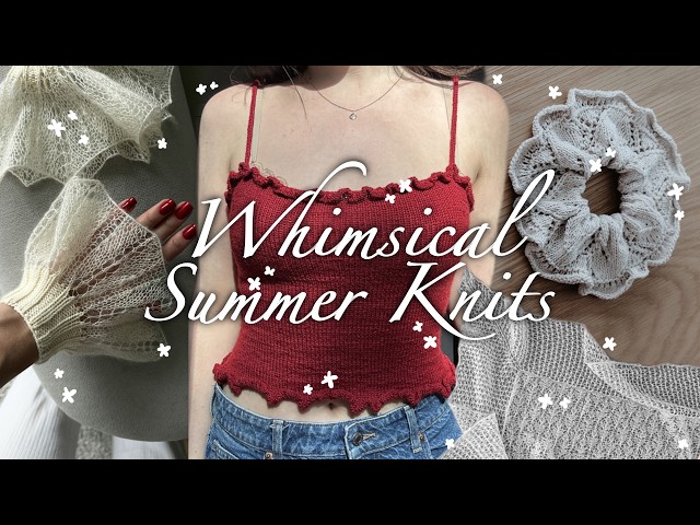 Whimsical Summer Knitting Patterns | Woozy By Céline