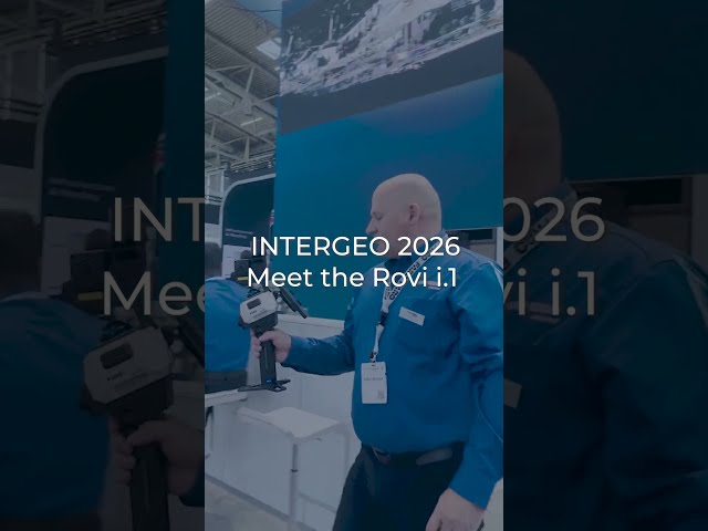 Meet the Rovi i.1 at INTERGEO 2026