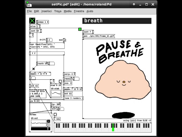 Humanizing Algorithmic Melodies in Pure Data with [expr] (Breathing Pause Filter)