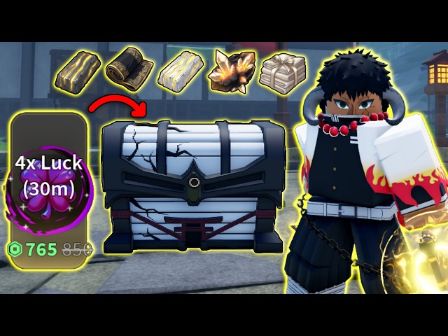 OPENING 30+ OUWIGAHARA CHEST WITH x4 LUCK In Project Slayers 2...