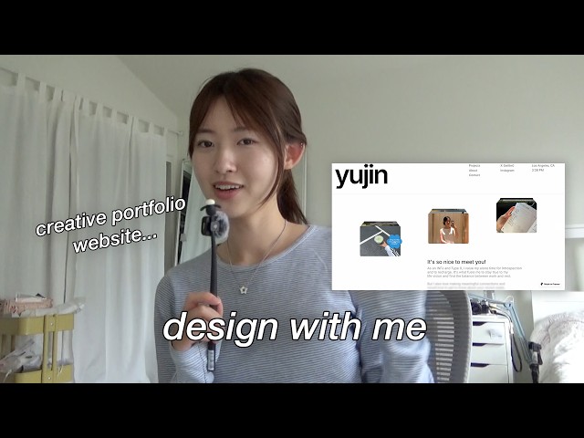 design a portfolio site with me on Framer 👩🏻‍🎨  (how to show your personality on a portfolio)
