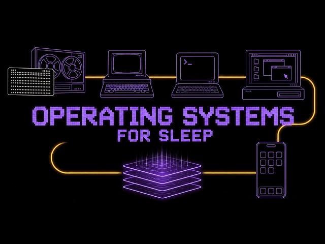 The Entire Story of Operating Systems, From Mainframes to Smartphones (For Sleep)