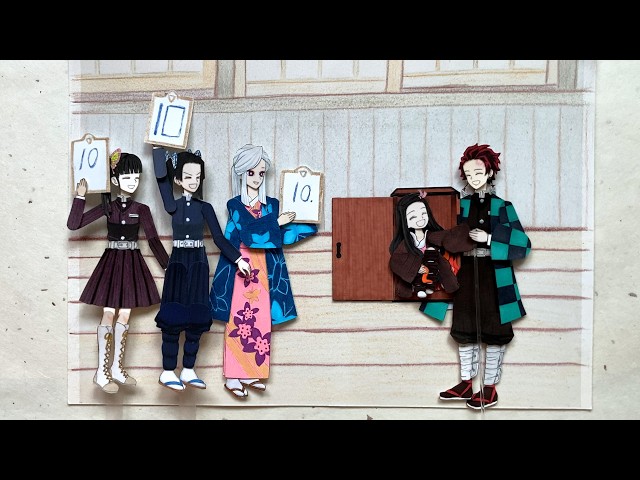Onii-chan Contest - Demon Slayer Paper doll (02)