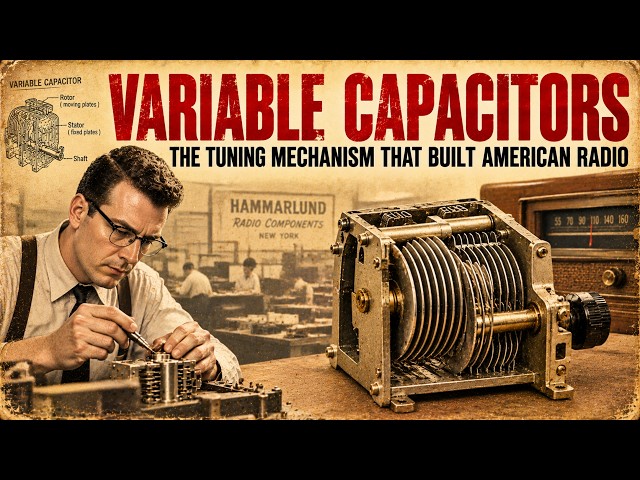 How Variable Capacitors Tuned America’s Radios Before Digital Tuning Took Over