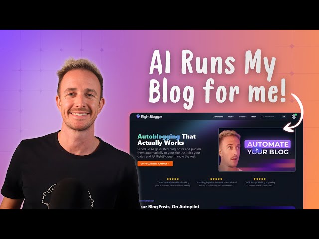 How THIS Autoblogging AI Tool Runs My Blog (500k Readers/Mo)