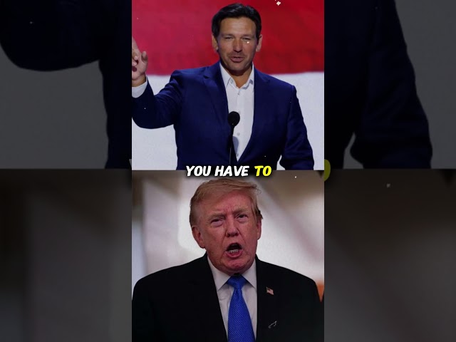 The Moment Ron DeSantis Left Trump’s Team Speechless 😳🔥 #Shorts