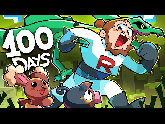 I Spent 100 Days in a Cobblemon Server