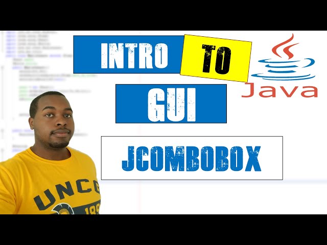 How To: JComboBox | Intro to GUI in Java (Part 7)