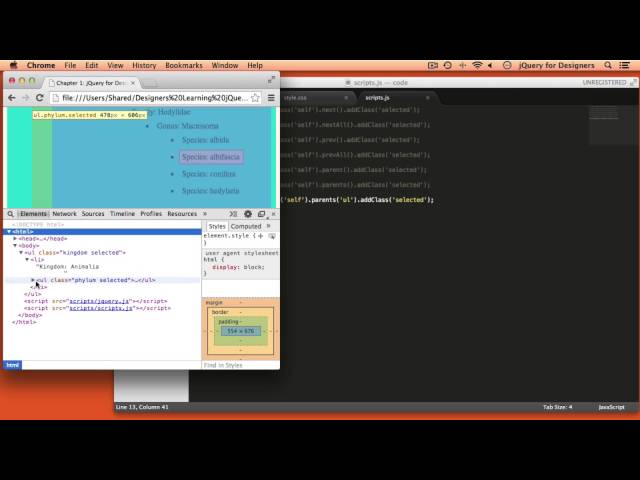 Designers Learning jQuery Episode 5: DOM Traversal