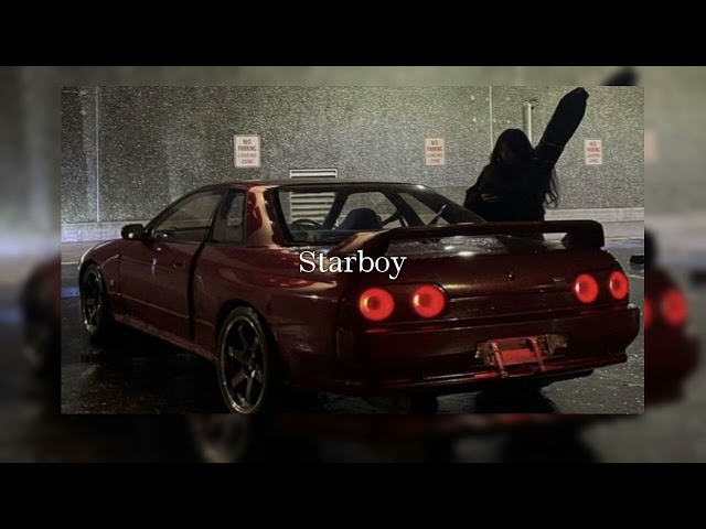 The Weeknd - Starboy (Speed up + Reverb)