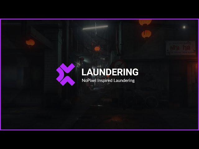 [QBCore] Laundering | Oxy Runs / Business / Ink Drying | NoPixel Inspired