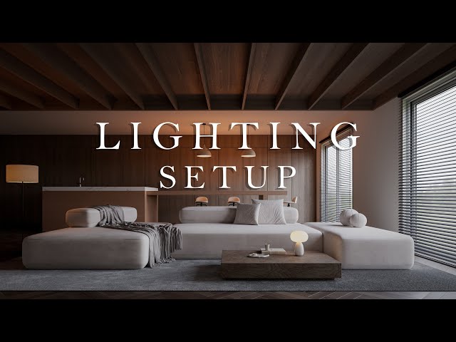 3DS Max + Corona Lighting Setup