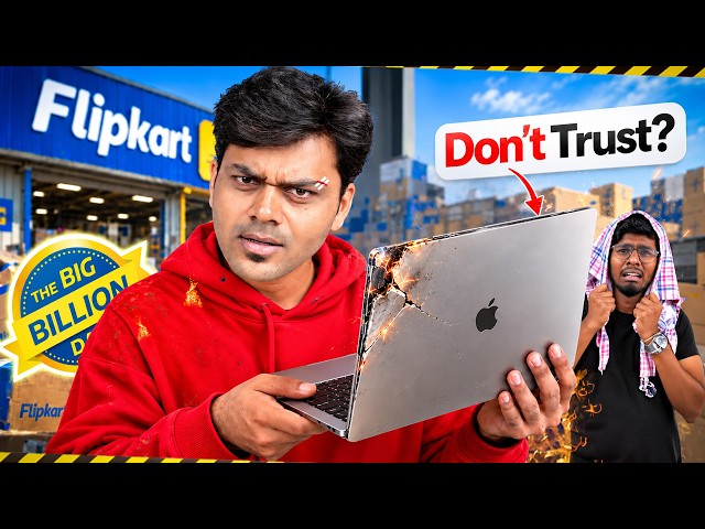 FLIPKART அடித்த விபூதி 😱 ₹2.6 LAKH MacBook SCAM!?