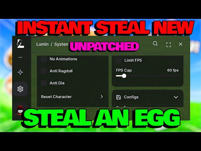 [OP🔥] Steal An Egg Script - INSTANT STEAL, UNPATCHED, NEW UPDATE,