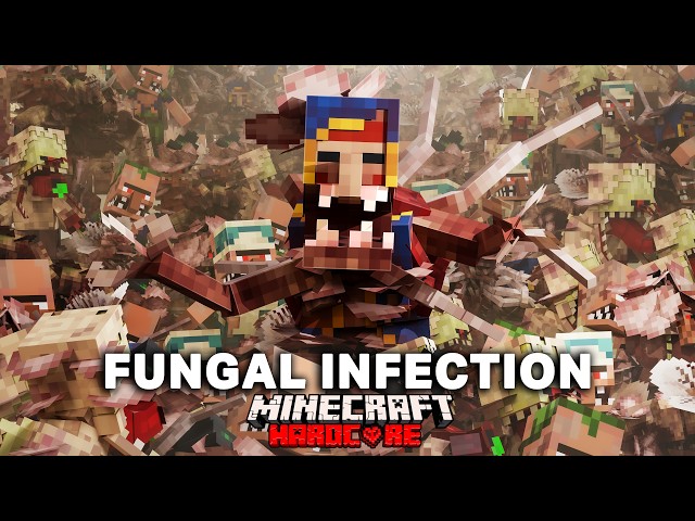 I Survived a Fungal Outbreak in Hardcore Minecraft