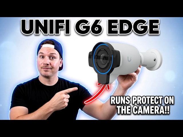 UniFi G6 Edge Bullet: Protect Runs ON the Camera — No NVR Required