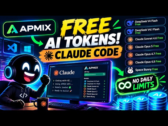 Sept 2026 FREE & Unlimited DeepSeek + Claude Code tokens