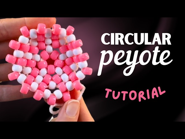 How To Start Circular Peyote Stitch - Beading Tutorial