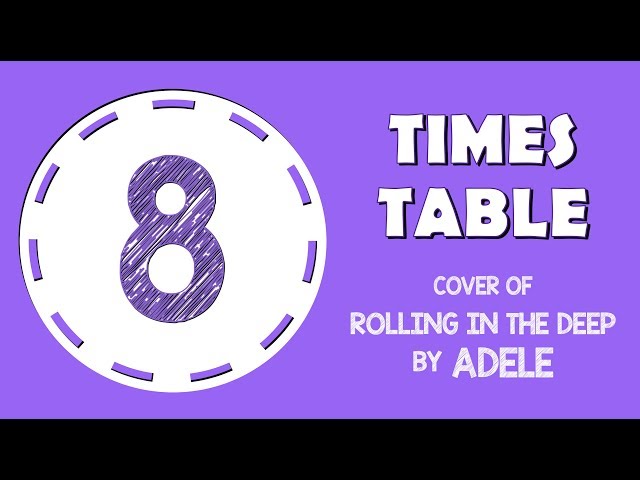8 Times Table Song (Cover of Rolling In The Deep by Adele)