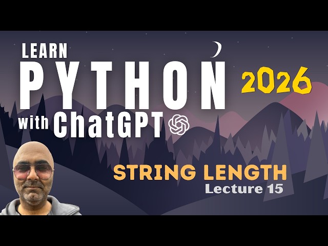 Python Programming Tutorial for Beginners | Length of string