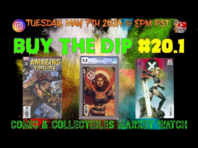WAS THE CRASH OF THE COMICS MARKET FOR THE GREATER GOOD?  ⎹ 🥶 10 COLD KEY COMICS ⎹ BUY THE DIP 20.1