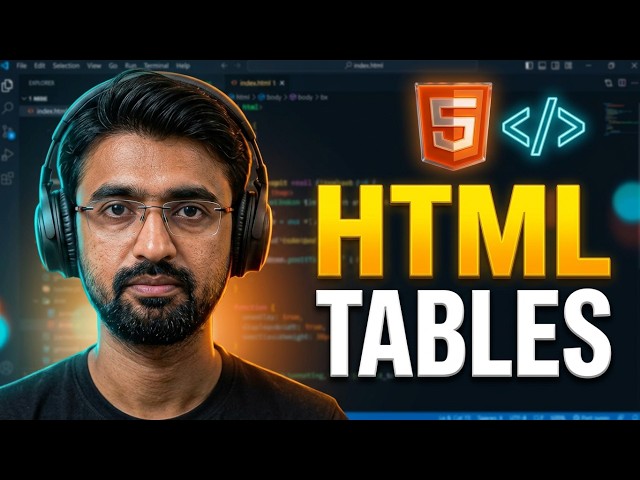 16. Html Table #HTML5 #WebDevelopment#CodingForBeginners #Frontend #TechTutorial #LearnToCode #css