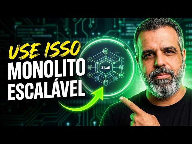 🤯 Seu Monolito NÃO PRECISA de MICROSSERVIÇOS pra ESCALAR 🚀