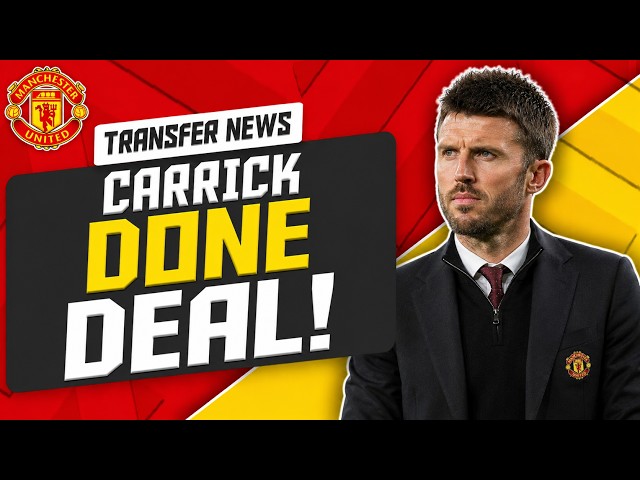CARRICK STAYS! 🔴 Michael Carrick CONFIRMED as Manchester United Manager on 2-Year Deal | REACTION!