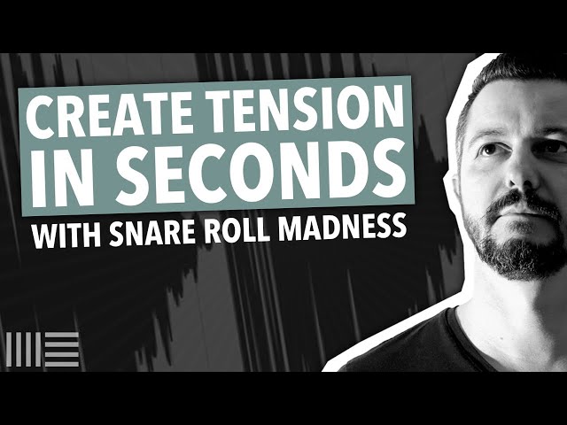🔴 CREATE TENSION IN SECONDS WITH SNARE ROLL MADNESS | ABLETON LIVE