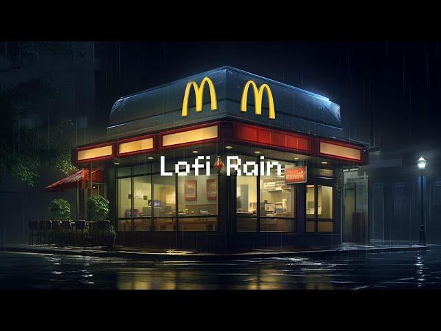 Lofi Rain 💜 Lofi Hip Hop Radio 🌨️ Beats To Chill / Relax