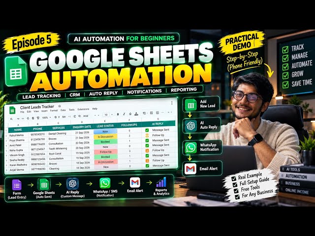 GOOGLE SHEED AUTOMATION @EARNWITHZEE-d4s 