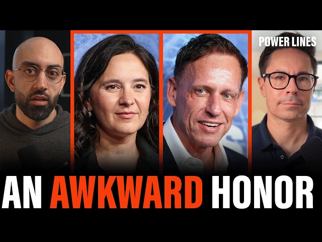 Bari Weiss, Peter Thiel, and the Award Causing BACKLASH Inside POLITICO