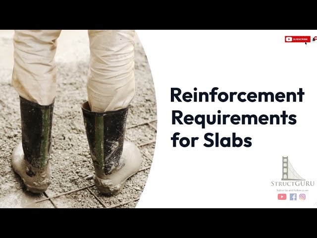 Slab Reinforcement Detailing as per IS-456