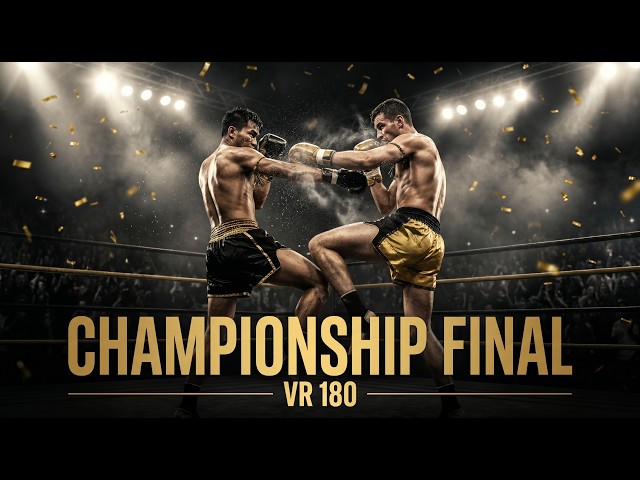 Muay Thai Championship Final in VR 180 | Ultimate Ring Battle