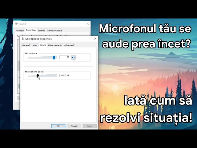 Microfonul tău se aude prea încet? Iată cum să rezolvi problema!