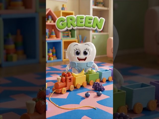 Can You Match Colors and Fix the Toy Train?