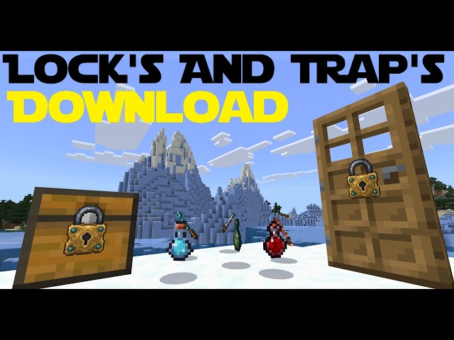 Locks And Traps in Minecraft Bedrock Edition Addon Download