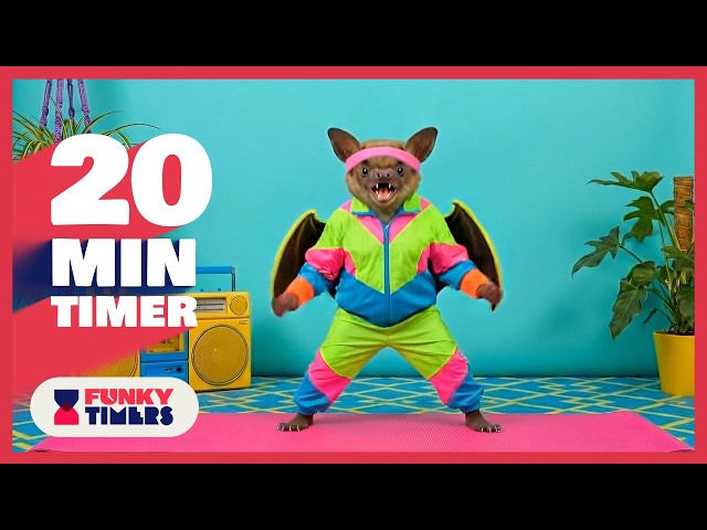🦁 20 Minute Fun Animal Countdown Timer ⏱️ | Dancing Zoo Animals for Kids, Classroom, and Playtime 🐯🦒