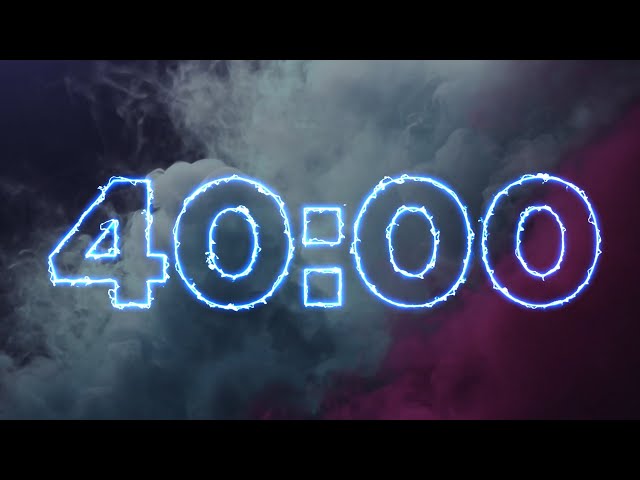 40 Minute Timer ⚡ Electric