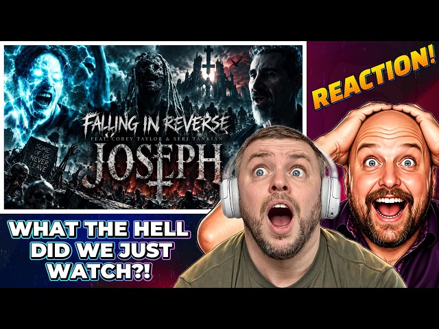 Falling In Reverse - Joseph | WHAT THE HELL DID WE JUST WATCH?! (Reaction)